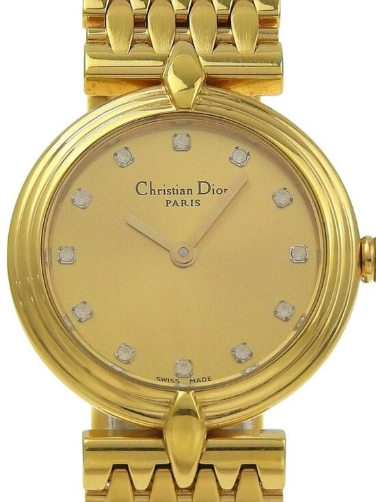 Dior Watches D68-150 gold goldDial Plated Gold Quartz Analog display Women